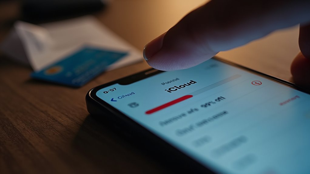 analizuj użycie pamięci iCloud