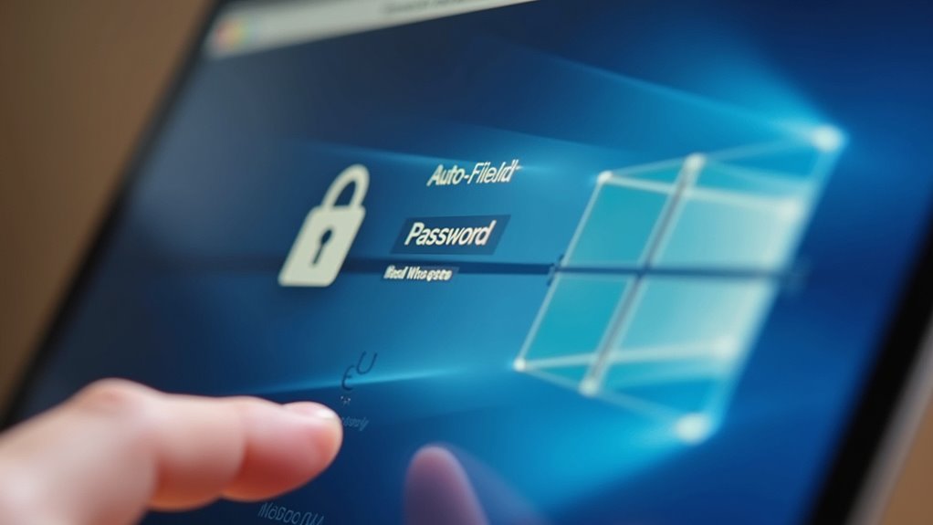 Biometrycznie zabezpieczona integracja automatycznego wypełniania