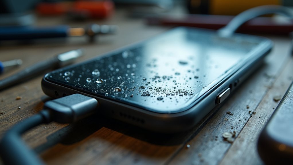 przypadki szkło pole elektromagnetyczne wilgoć