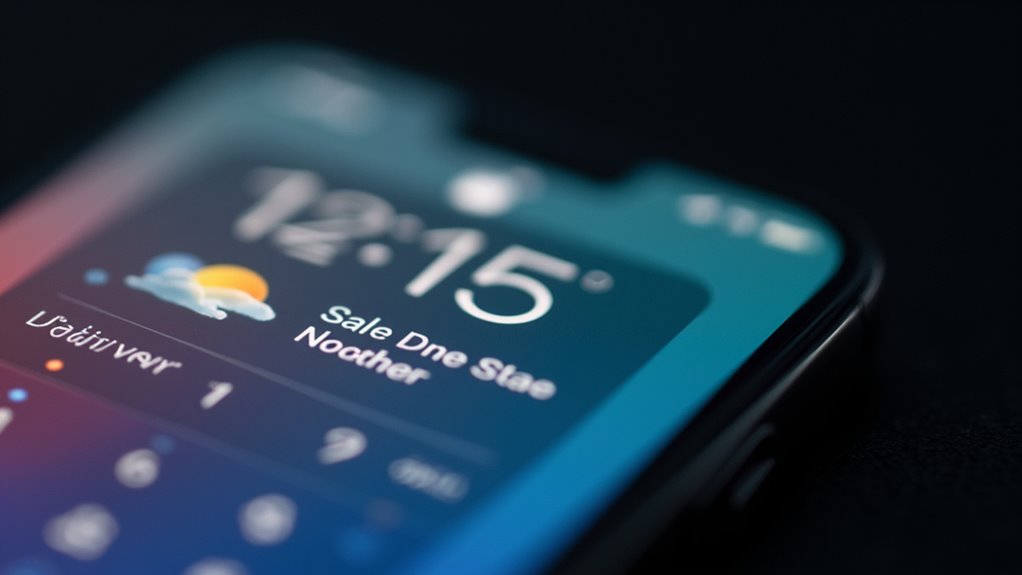 konfigurowanie widżetów ekranu blokady iOS