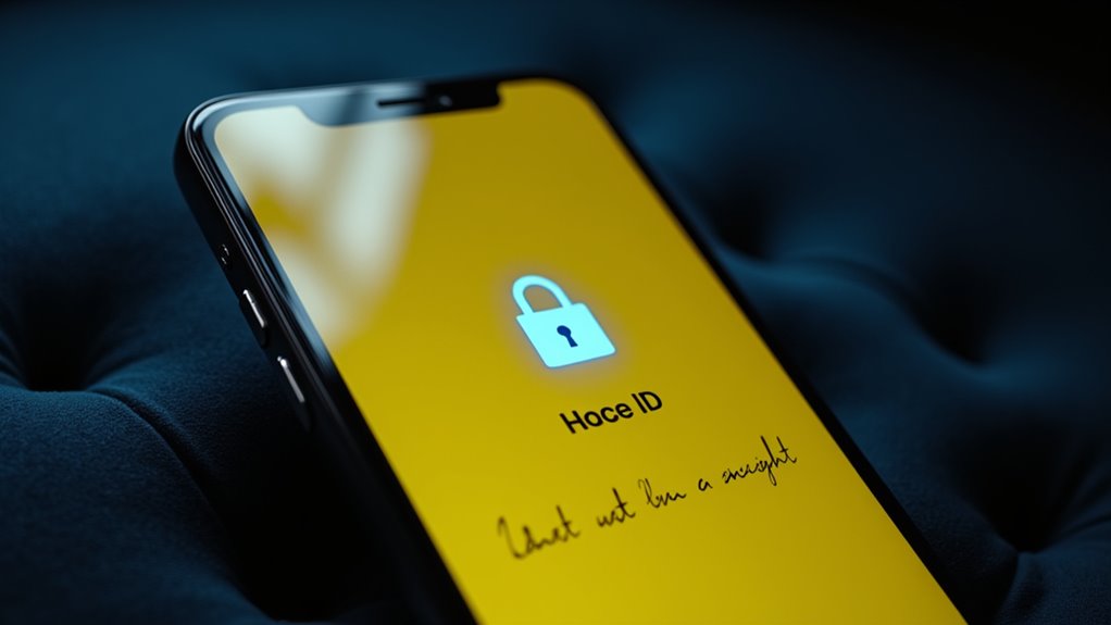 Szyfruj notatki, użyj Face ID