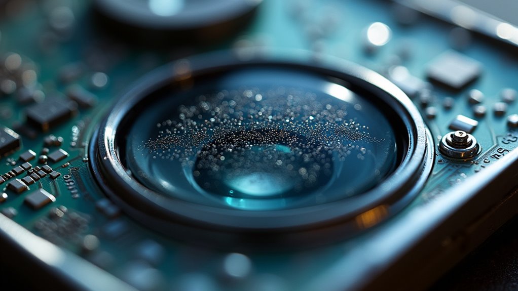 odciski palców kurz kondensacja uszkodzenia