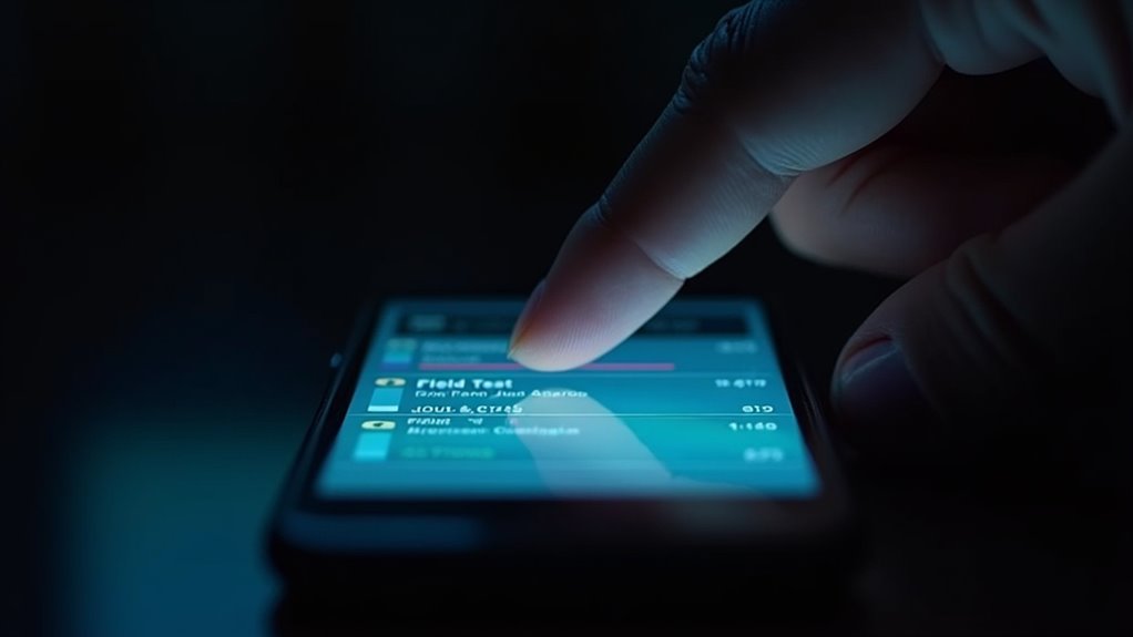 ukryte diagnostyki radia iPhone'a
