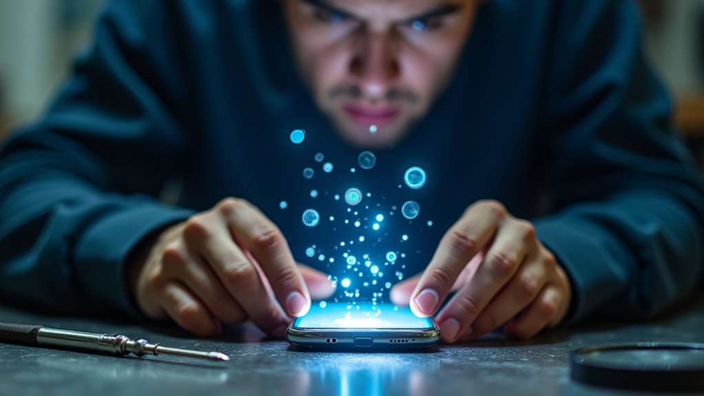 zidentyfikuj źródła ghost touch