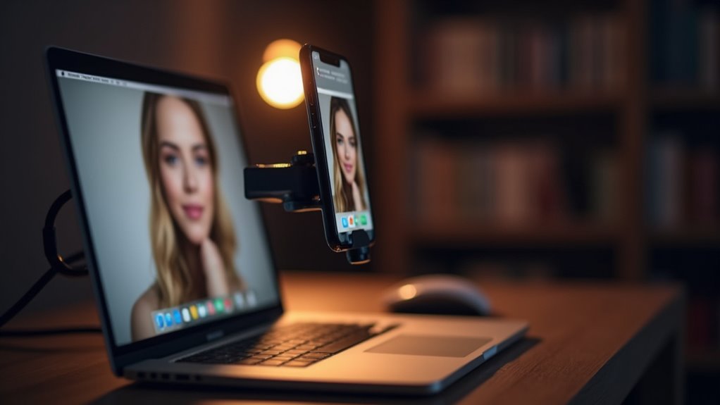 iPhone jako kamera internetowa dla Maca