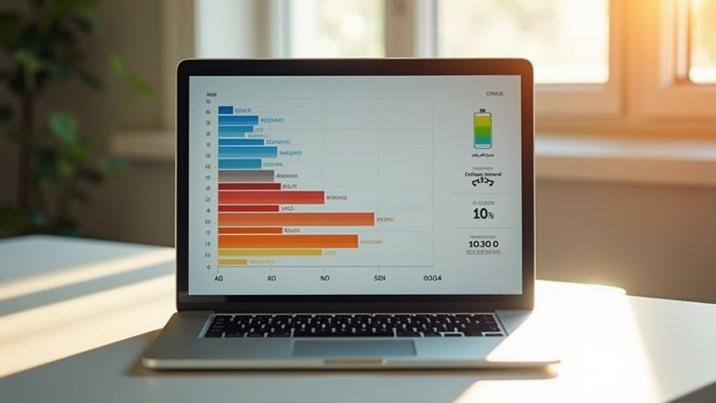 analiza zużycia energii na aplikację w macOS