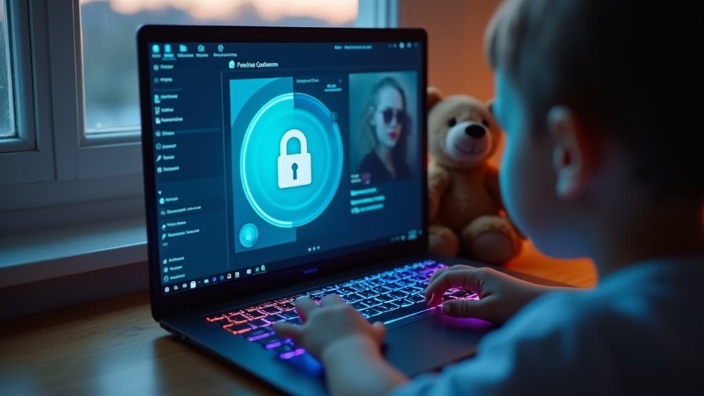 kontrole usługi Microsoft Family Safety