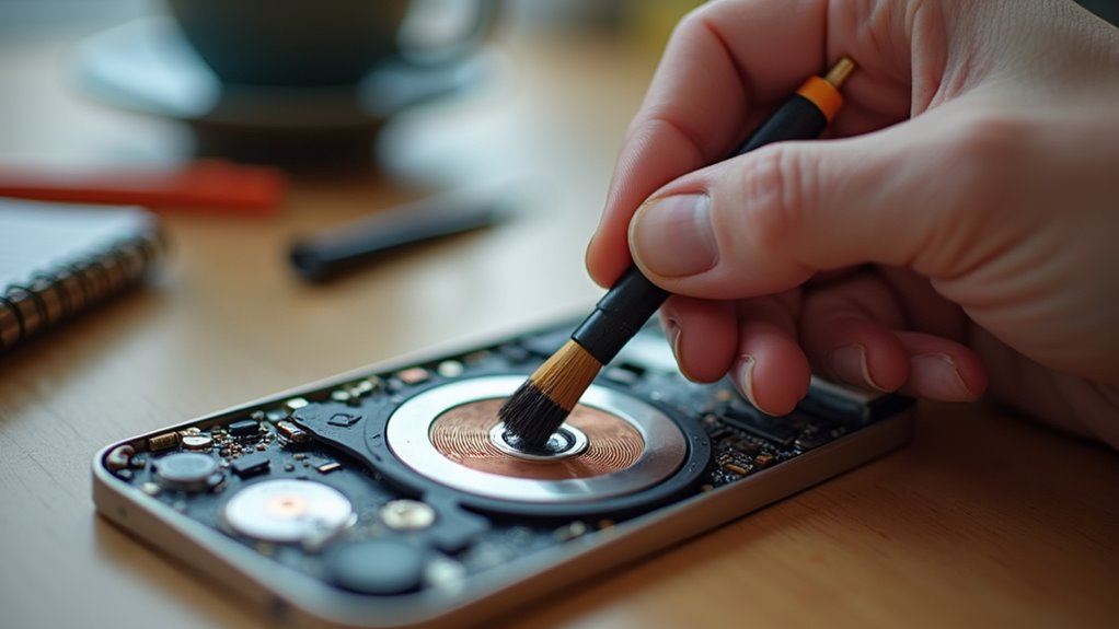 naprawa precyzyjnego głośnika słuchawki dousznej