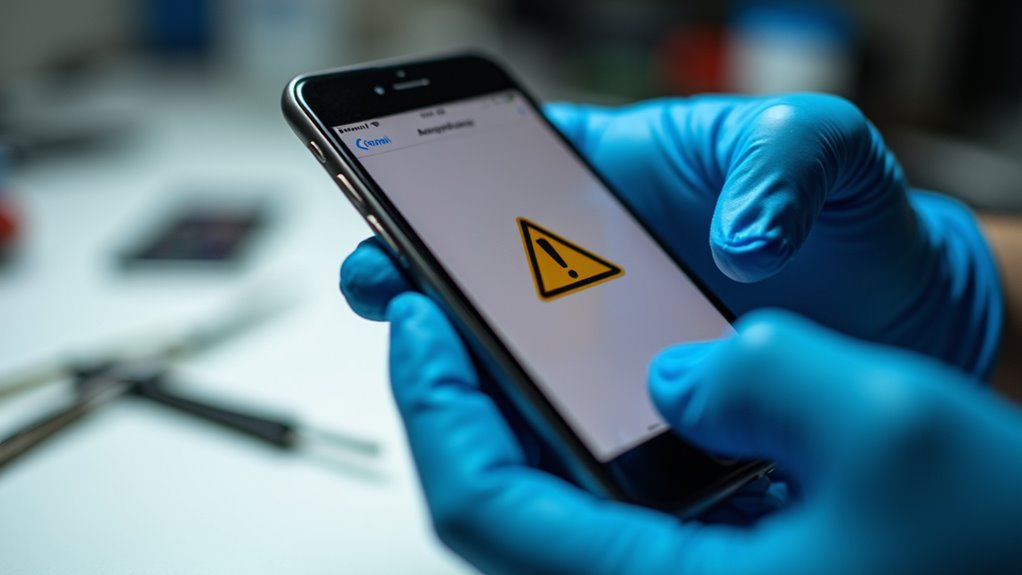 usuń nieznaną część iPhone'a