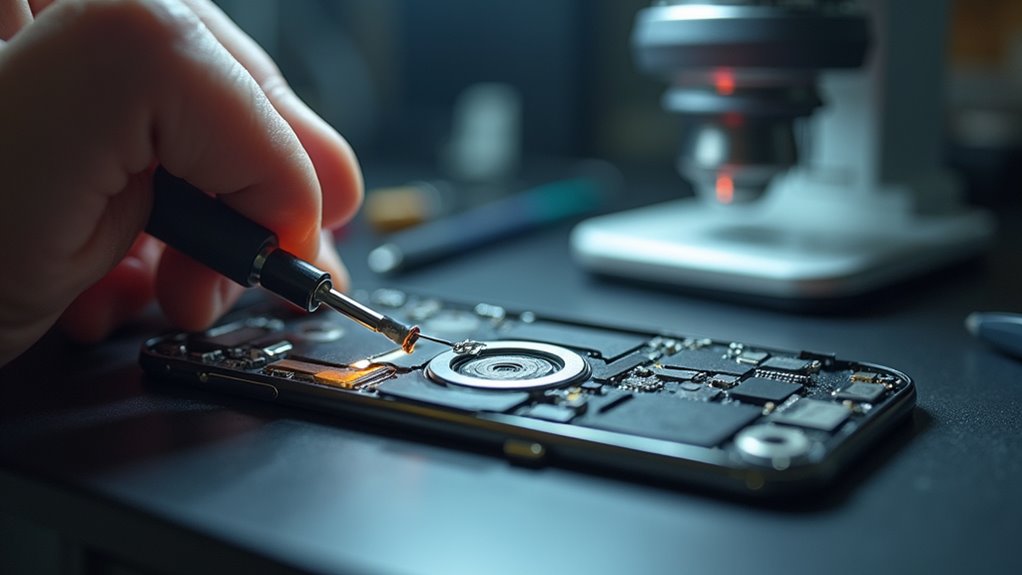 diagnostyka uszkodzeń sprzętu TrueDepth