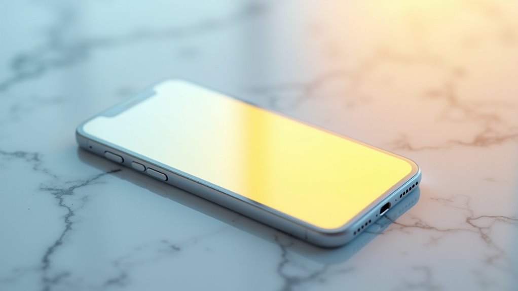 przyczyny żółtego ekranu iPhone'a